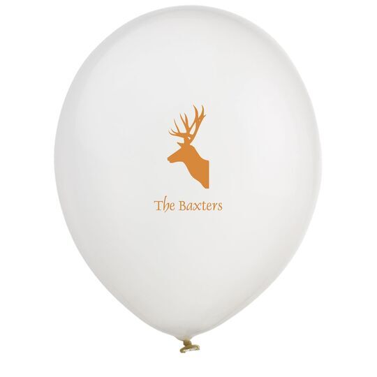Deer Buck Latex Balloons